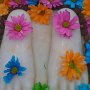 Courtesy: Romy from New York<br />Sai Baba's Paduka 